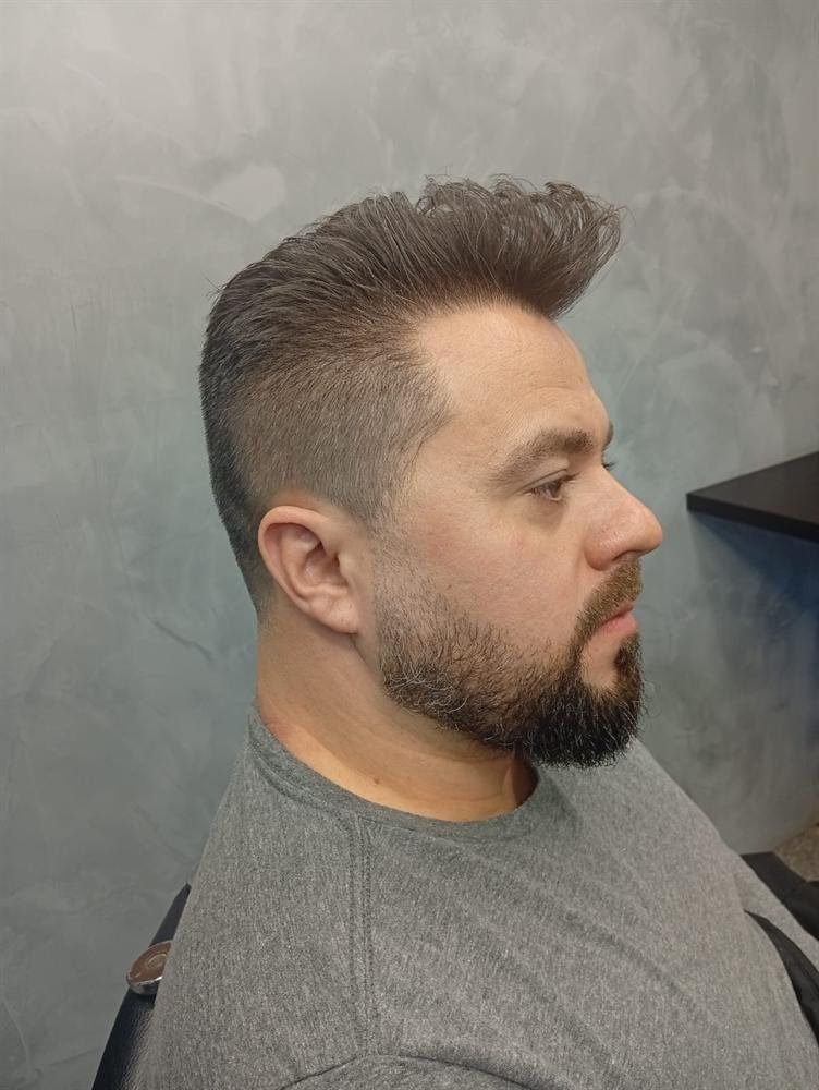 Resultado de corte na Barbearia LZ